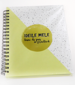 Carnet - Notes - Auriu