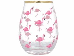 Pahar de vin - Flamingos