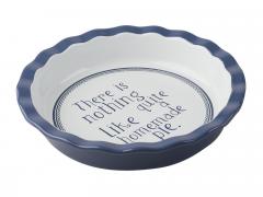 Farfurie din ceramica - Katie Alice- Vintage Indigo Round Pie Dish