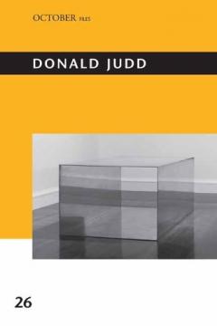 Coperta cărții Donald Judd