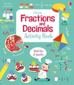 Coperta cărții Fractions and Decimals Activity Book