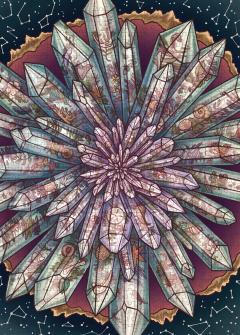 Puzzle 750 piese - Crystallary - Garden Quartz