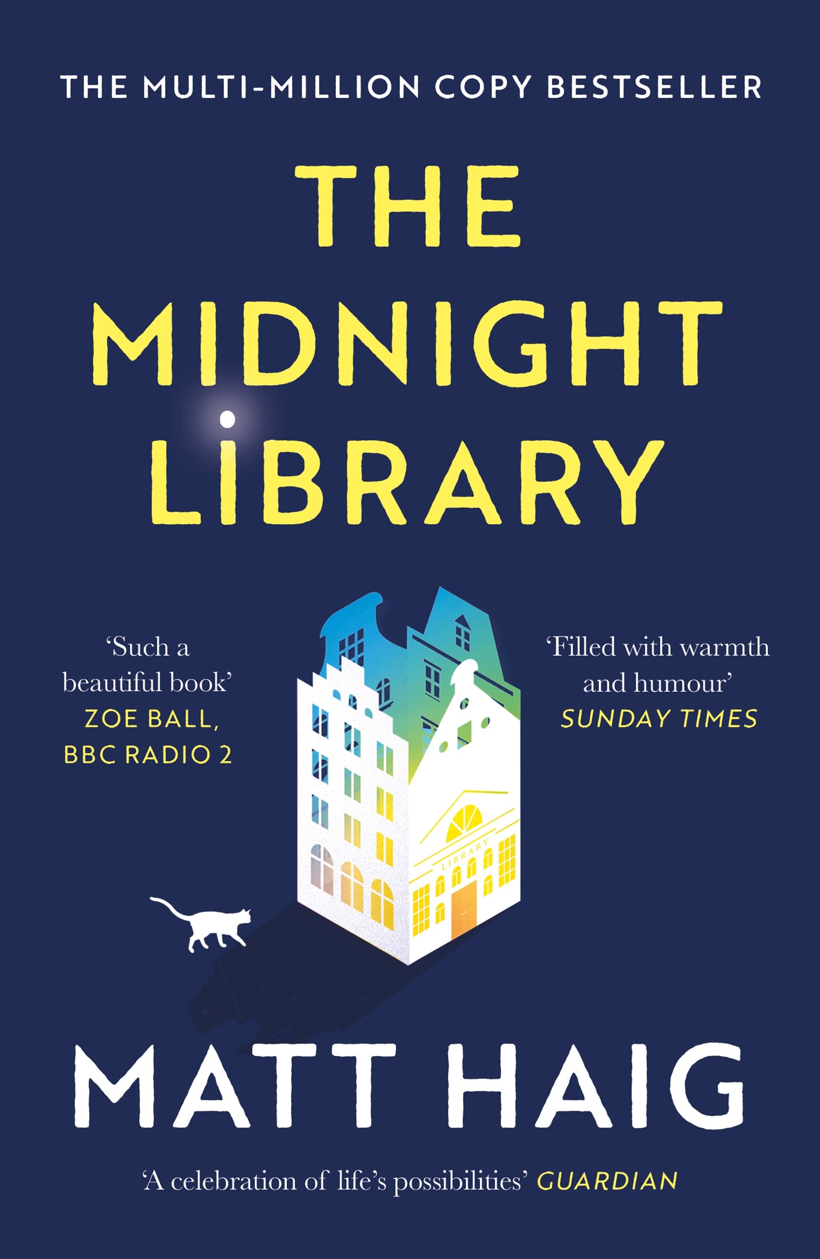 Coperta cărții: The Midnight Library - lonnieyoungblood.com