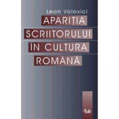 Aparitia Scriitorului In Cultura Romana