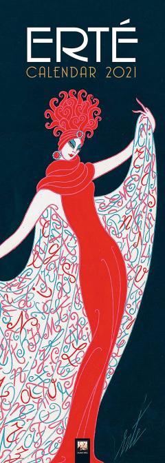 Calendar 2021 - Slim, Art - Erte