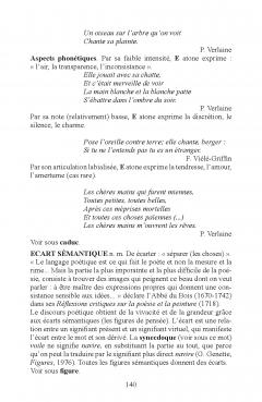 Dictionnaire des termes stylistiques et poetiques