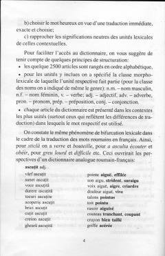 Dictionnaire francais-roumain