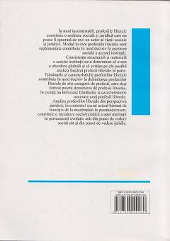 Profesiile Liberale. Reglementare, Doctrina, Jurisprudenta