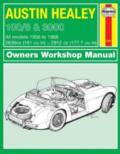Coperta cărții Austin Healey 100 Owners Workshop Manual