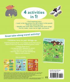 Matching Game Book: Bugs and Other Little Critters