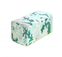 Cutie pentru ceai - Camouflage Bleu, 500g