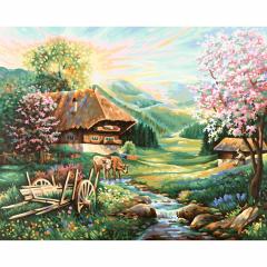 Kit pictura cu numere - The Spring, 40x50 cm