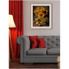 Kit pictura cu numere - Colorful Autumn Still Life, 40x50 cm