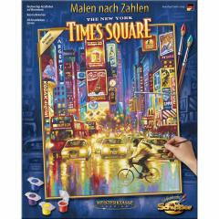 Kit pictura cu numere - New York Time Square, 40x50 cm