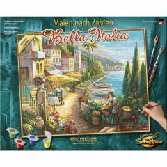 Kit pictura cu numere - Bella Italia, 40x50 cm