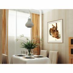 Kit pictura cu numere - Young Hare, 40x50 cm