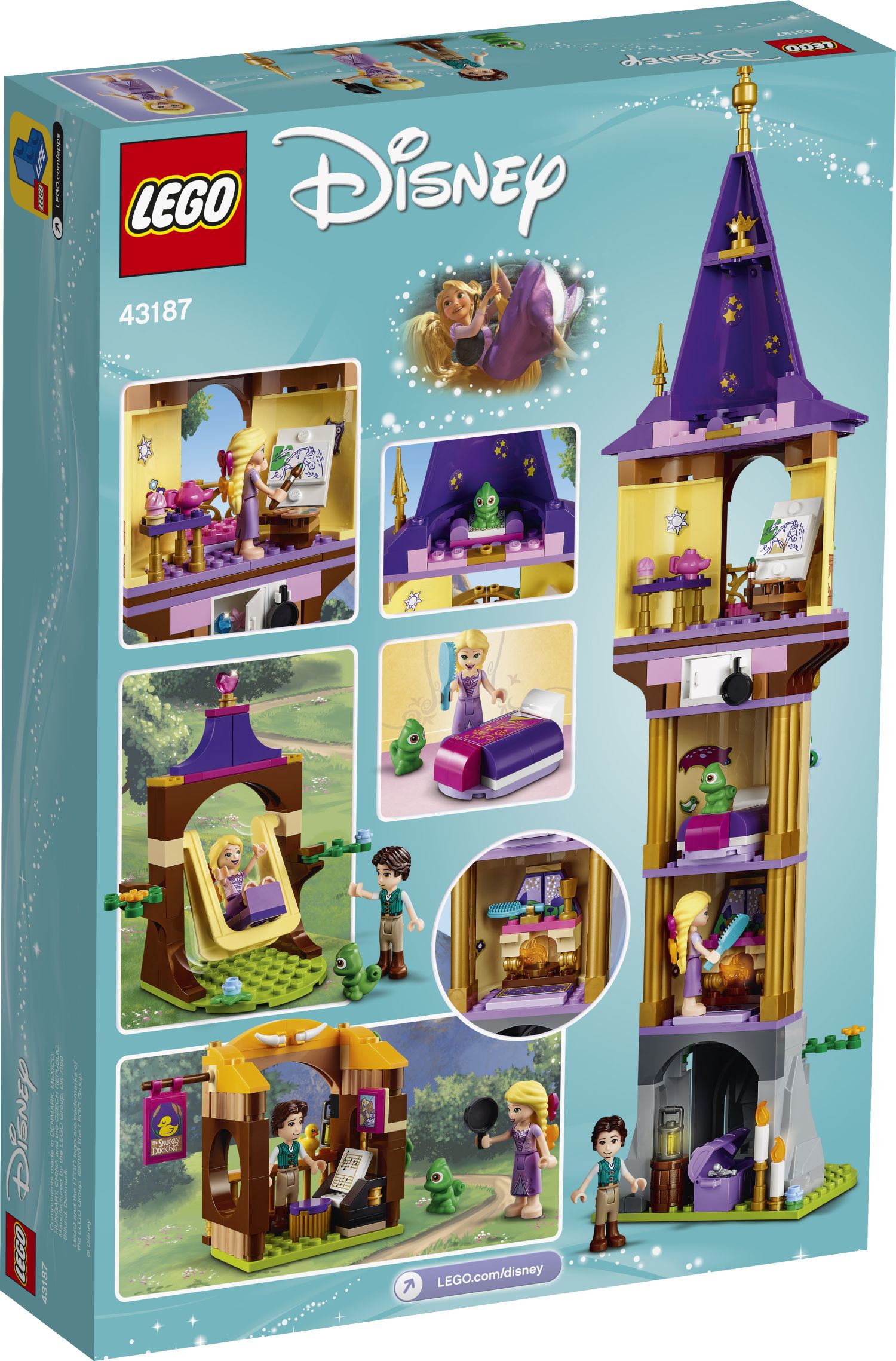 Rapunzel sales carriage lego