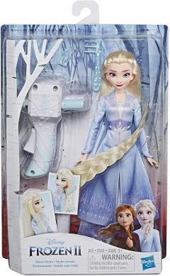 Papusa Disney Frozen II Sister Styles - Impletituri magice, Elsa