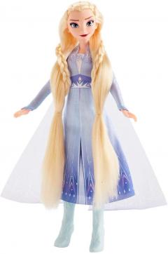 Papusa Disney Frozen II Sister Styles - Impletituri magice, Elsa