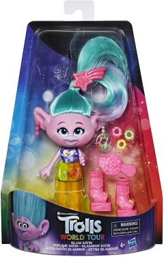Trolls Papusa Satin Glam Deluxe Fashion