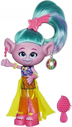 Trolls Papusa Satin Glam Deluxe Fashion