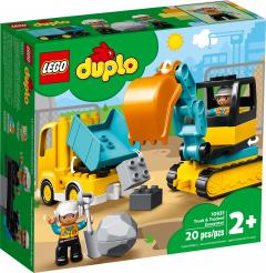 LEGO Duplo - Truck & Tracked Excavator 10931