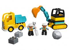 LEGO Duplo - Truck & Tracked Excavator 10931