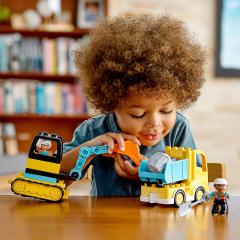 LEGO Duplo - Truck & Tracked Excavator 10931