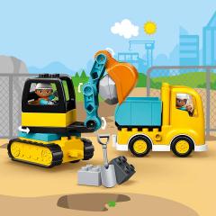 LEGO Duplo - Truck & Tracked Excavator 10931