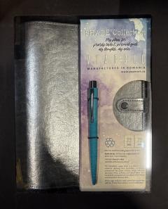 Set cadou cu agenda si pix metalic (doua modele - pret pe bucata)