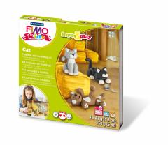 Set modelaj fimo kids - form and play - cat