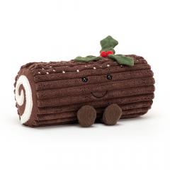 Jucarie de plus - Amuseable Yule Log, 21 cm