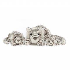 Jucarie de plus - Sacha Snow Tiger, 46cm