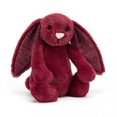 Jucarie de plus - Bashful Sparkly Cassis Bunny, 31cm