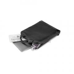 Ghiozdan - Classic Leather Vertical Device - Black