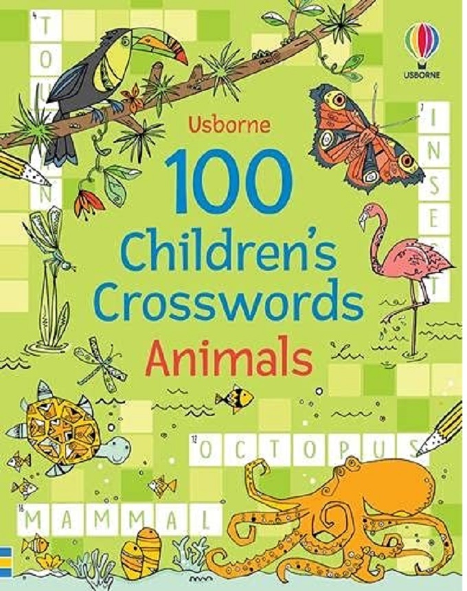 100 Children&#039;s Crosswords - Animals