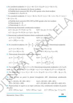 Matematica. Algebra, geometrie - clasa a VIII-a, standard