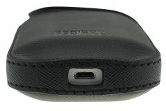 Husa din piele sintetica neagra pentru incarcator IQOS - GC-3