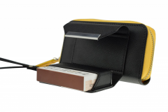 Husa din piele galbena pentru IQOS - GC-3