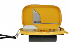 Husa din piele galbena pentru IQOS - GC-3