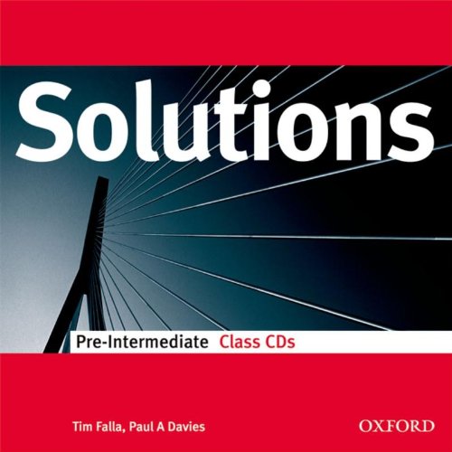 Solutions: Pre-Intermediate - Class CDs