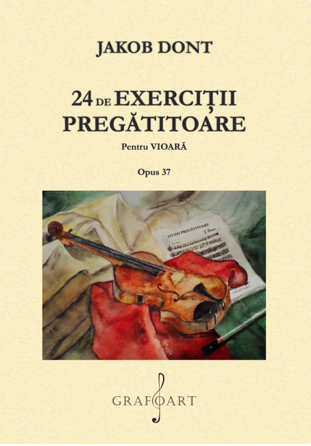 24 de exercitii pregatitoare pentru vioara. Opus 37