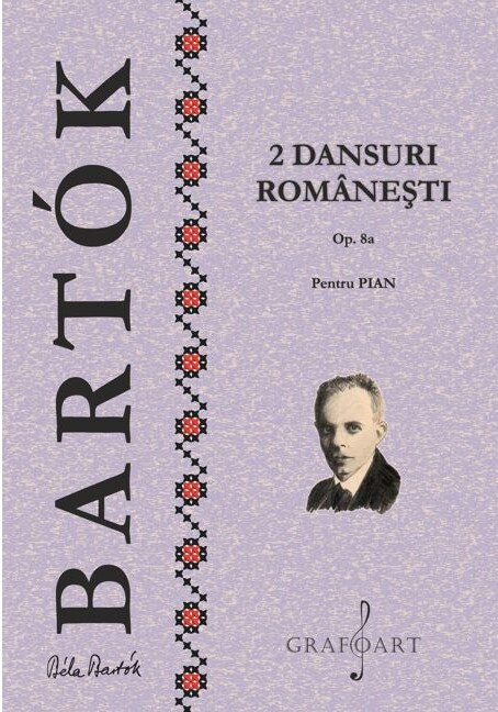2 dansuri romanesti op. 8a pentru pian