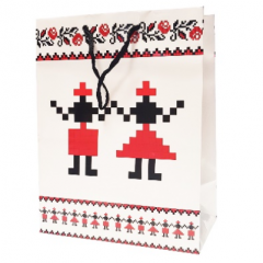 Punga de cadou M - Motive Traditionale - mai multe modele