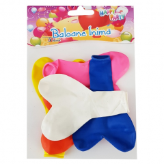 Set 5 bucati - Baloane Inima