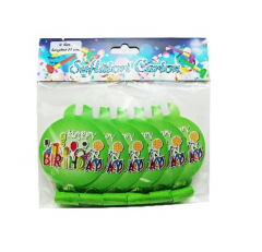 Set 6 suflatori Happy Birthday Party - mai multe modele