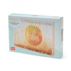 Rama foto - Good Vibes Only-Glitter Photo Frame