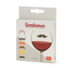 Set markere pahar - Gentlemen, set of 6 drink markers