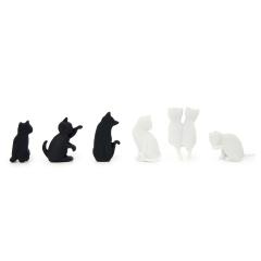 Set accesorii pahar - Meow