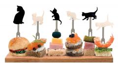 Set 6 furculite aperitiv - Meow